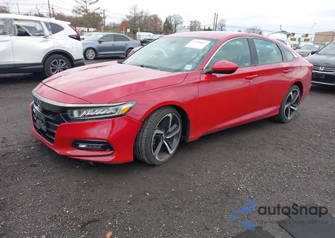 2019 Honda Accord Sport z USA, uszkodzony, nr VIN 1HGCV1F30KA144037